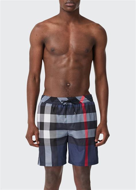 burberry swimming trunks mens|burberry men swimsuit small.